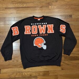 Vintage Cleveland Browns Crewneck Sweatshirt NFL Dawg Pound Mens XL Ultra Game
